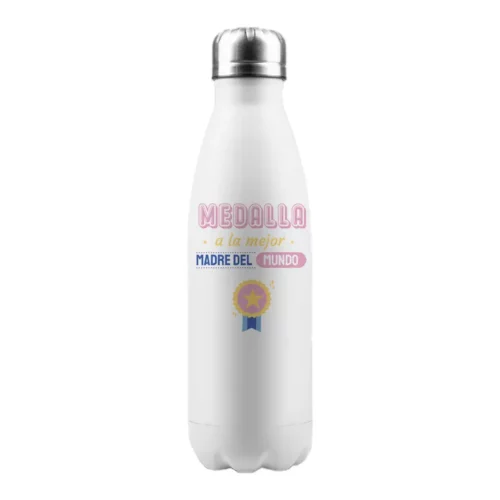 TERMO MEDALLA A LA MEJOR MADRE DEL MUNDO