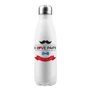 TERMO I LOVE PAPI ERES EL MEJOR DEL MUNDO