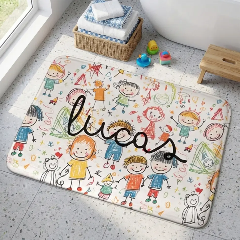Alfombra de baño personalizada
