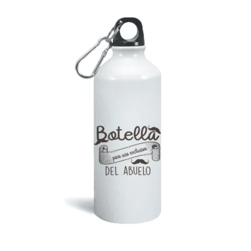 Botella aluminio para uso exclusivo del abuelo