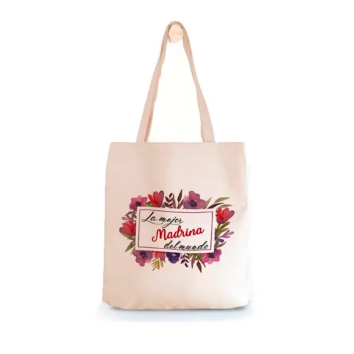 Tote Bag Madrina La mejor madrina del mundo