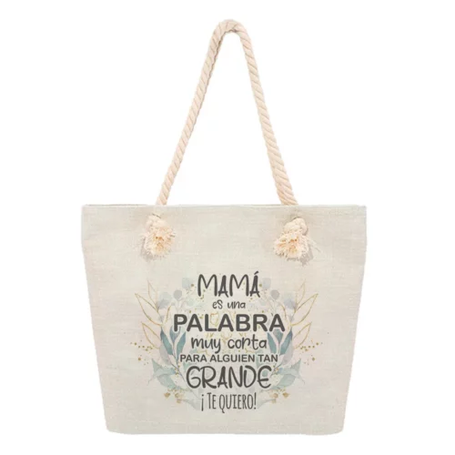 Bolsa Playa - Mamá Palabra Corta