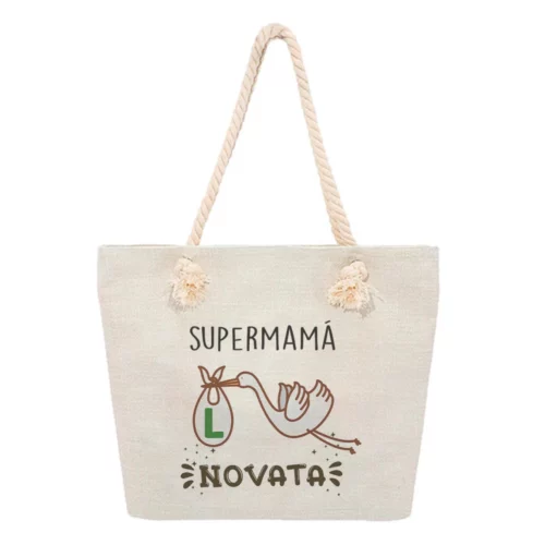 Bolsa Playa - Supermamá Novata