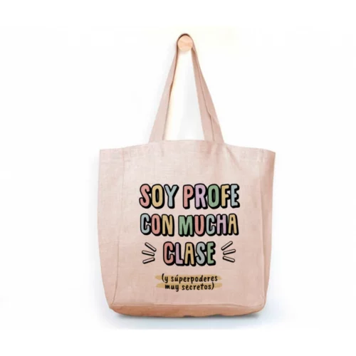 Tote Bag Profe - Profe con mucha clase