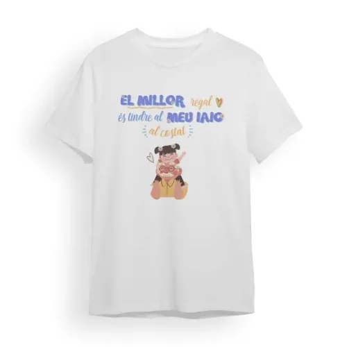 Camiseta Iaio el millor regal és tindre al meu iaio al costat