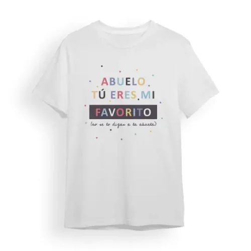 Camiseta Abuelo tu eres mi favorito