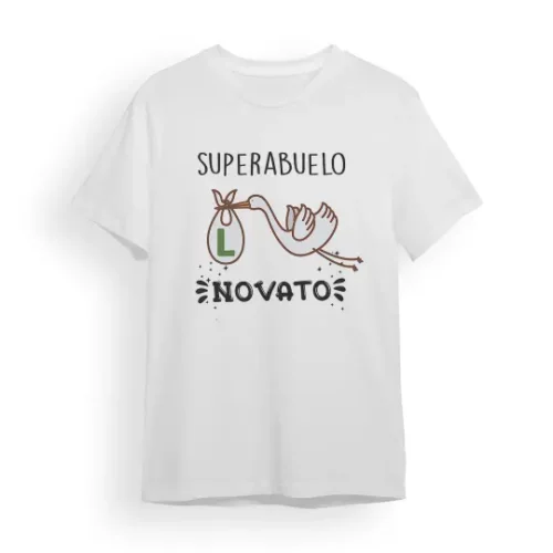 Camiseta Abuelo superabuelo novato