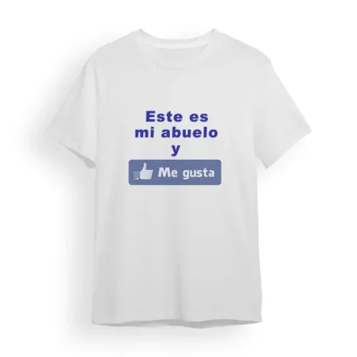 Camiseta Abuelo este es mi abuelo y me gusta