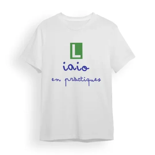 Camiseta iaio en pràctiques