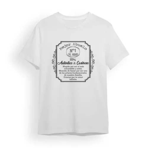 Camiseta Abuelo mejor abuelo nº1 del mundo