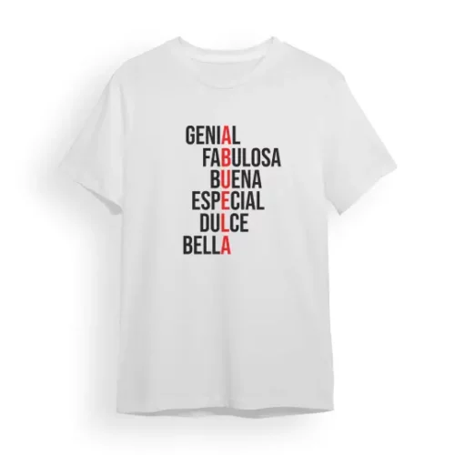 Camiseta Abuela genial fabulosa buena especial dulce bella