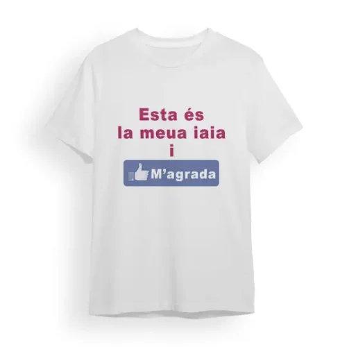 Camiseta Iaia esta és la meua iaia i m'agrada