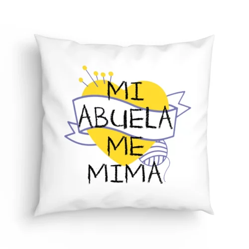 Cojín Abuela mi abuela me mima