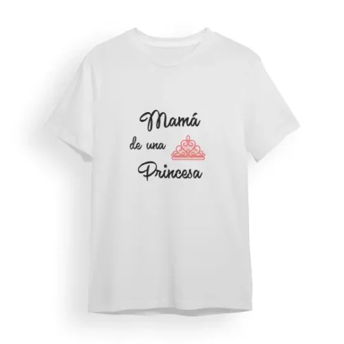 Camiseta Hija mamá de una princesa