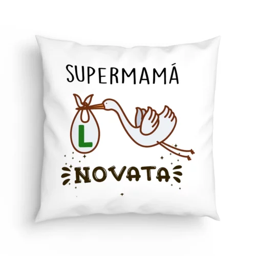 Cojín Supermamá novata