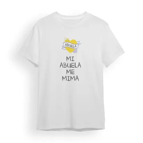 Camiseta Nieta mi abuela me mima