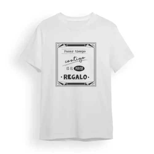 Camiseta Nieto pasar tiempo contigo es el mayor regalo