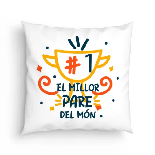 Cojín El millor pare del món