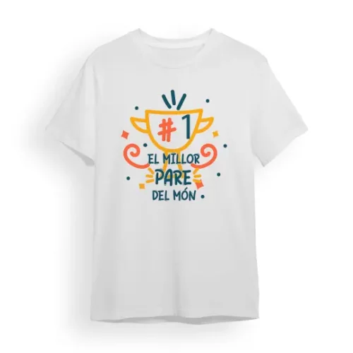 Camiseta Padre el millor pare del món