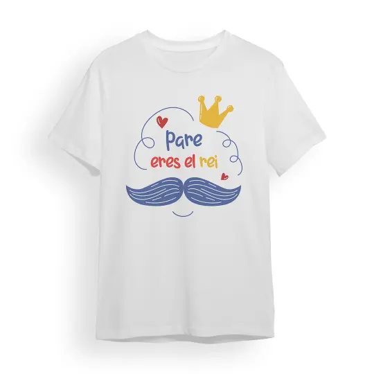 Camiseta Padre pare eres el rei