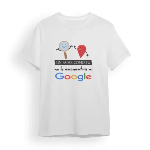 Camiseta Padre un padre como tú no lo encuentra ni google