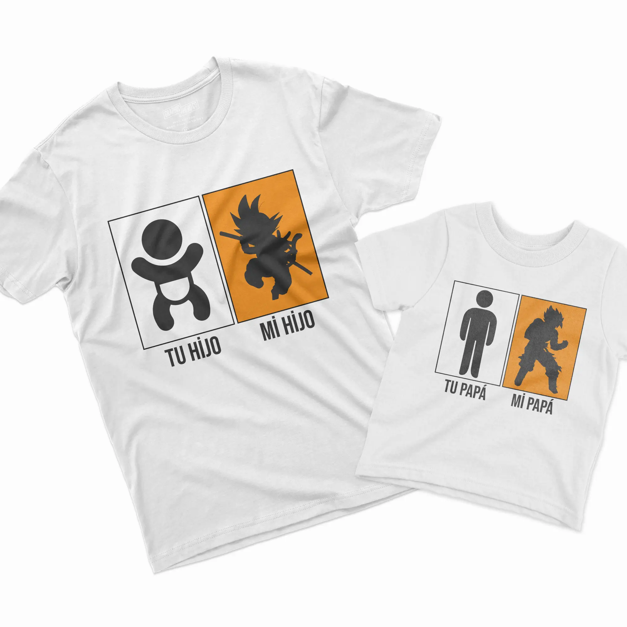 Camisetas Goku Padre e Hijo