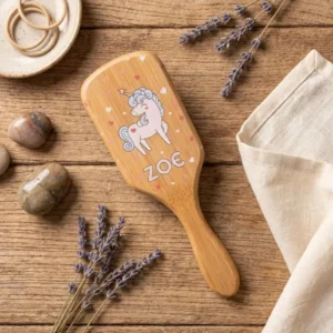 Cepillo personalizado de bambú ecológico