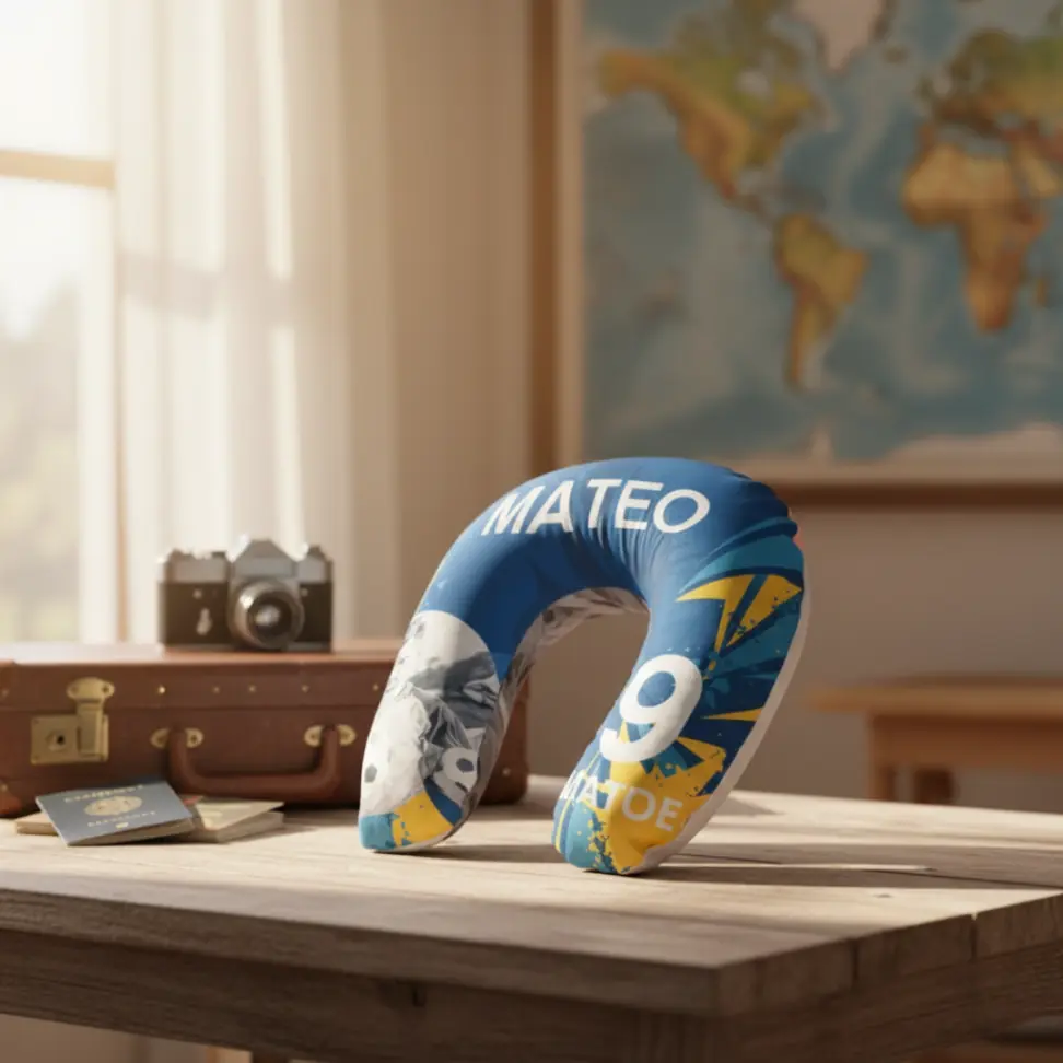 Cojín cervical de viaje personalizado