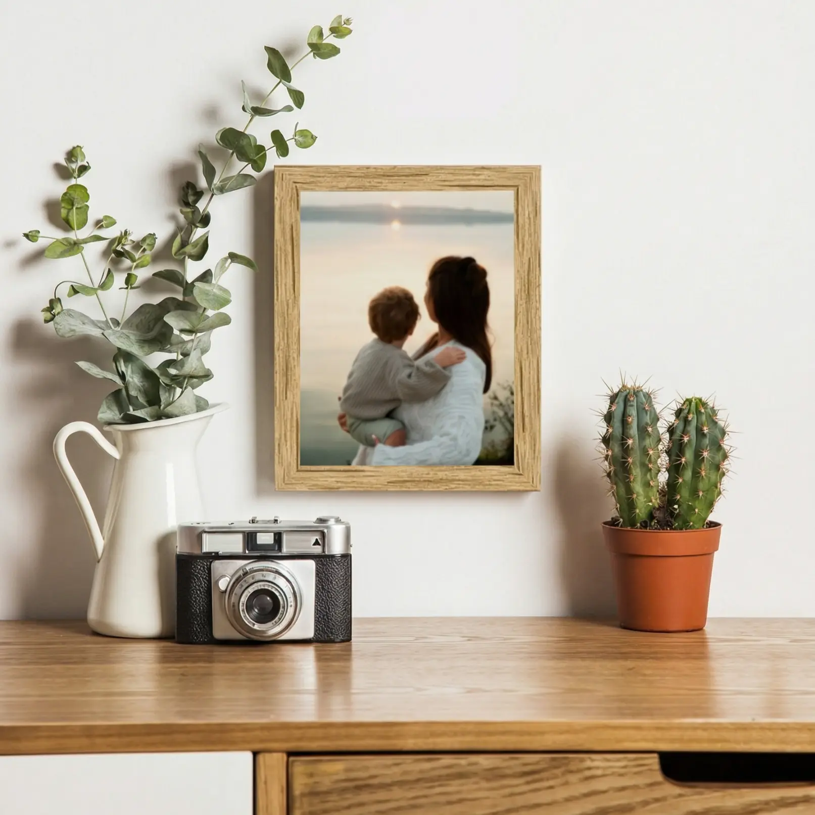 Cuadros personalizados con marco de madera