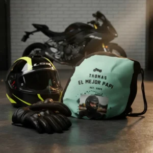 Funda casco moto personalizada