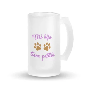 Jarra Cerveza - Mi hija tiene patitas
