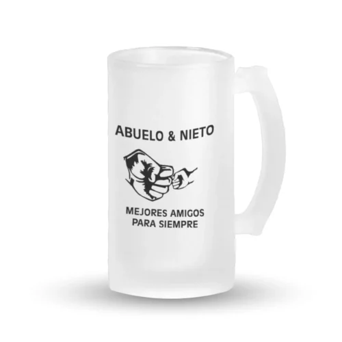 Jarra Cerveza - Abuelo & Nieto mejores amigos para siempre