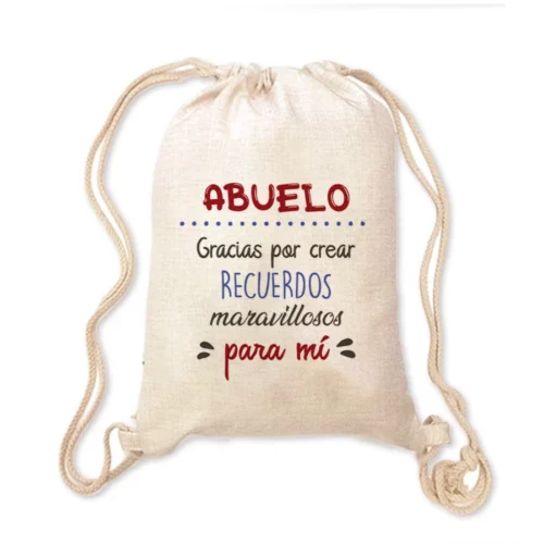 Mochila Abuelo - Gracias por crear recuerdos maravillosos para mi