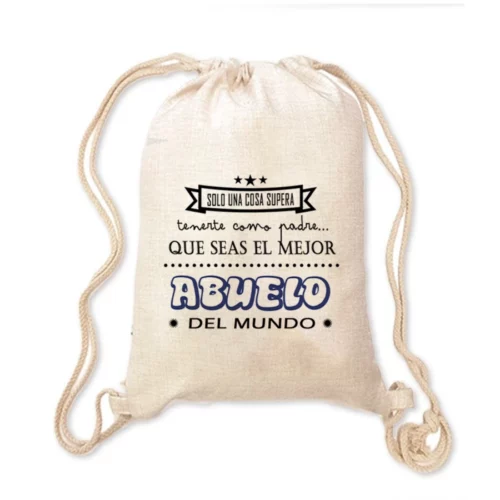Mochila Abuelo - Mejor abuelo del mundo