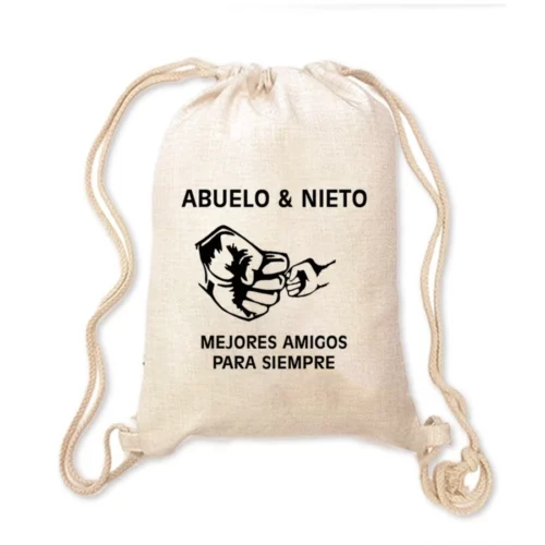 Mochila Abuelo - Abuelo & nieto mejores amigos para siempre