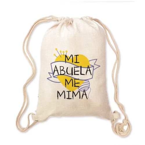 Mochila Abuela - Mi abuela me mima