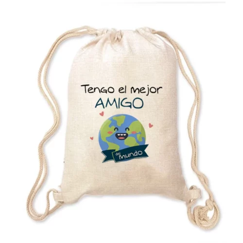 Mochila Amigo - Tengo el mejor amigo del mundo