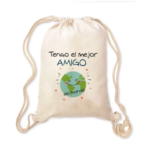 Mochila Amigo - Tengo el mejor amigo del mundo