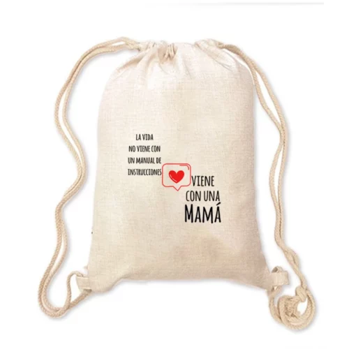 Mochila Madre - La vida no viene con manual