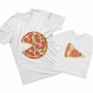 Camisetas Padre e Hijo pizza