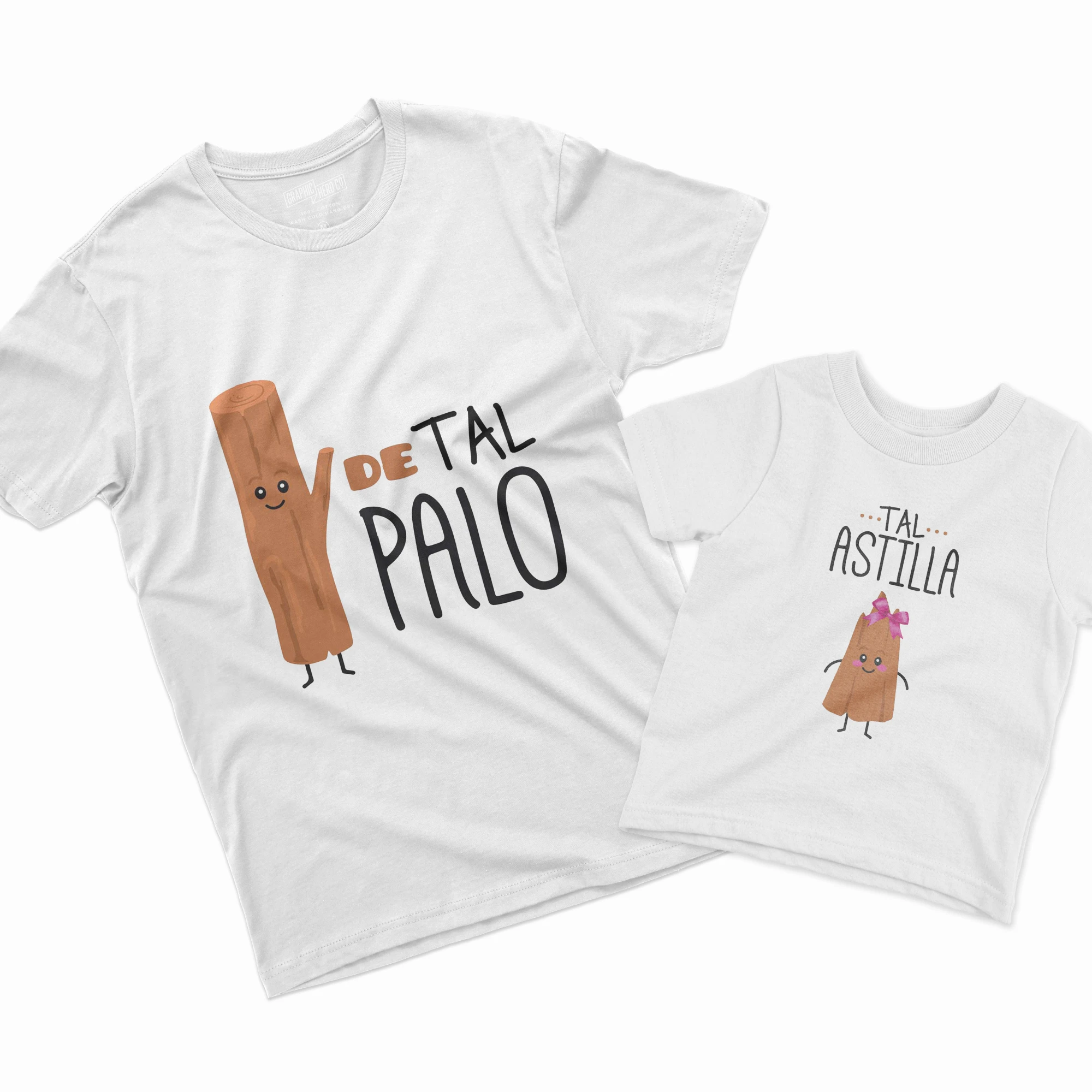 Camisetas Padre e Hija de tal palo... tal astilla