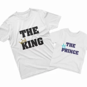 Camisetas Padre e Hijo The king, the prince