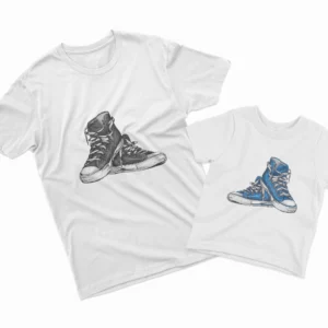 Camisetas Padre e Hijo zapatillas