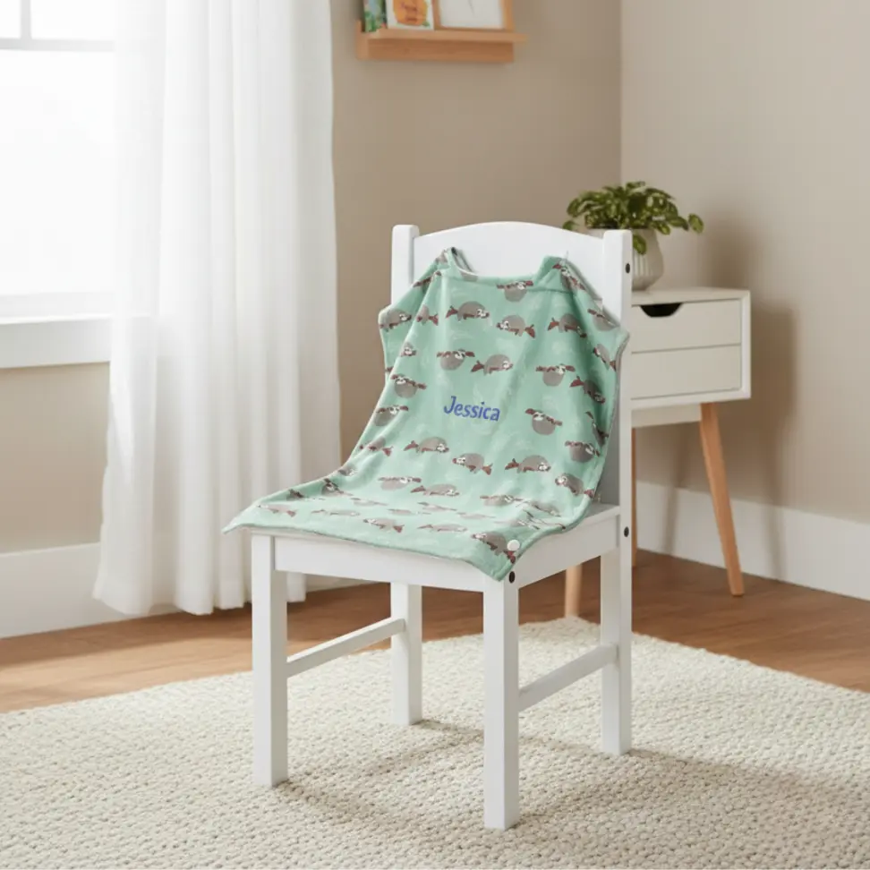 Manta poncho personalizada