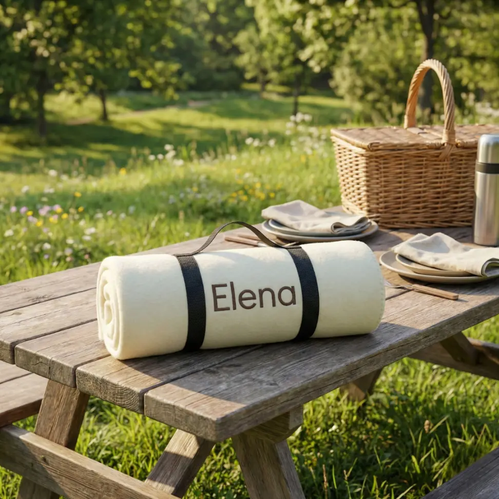 Mantas de viaje personalizadas