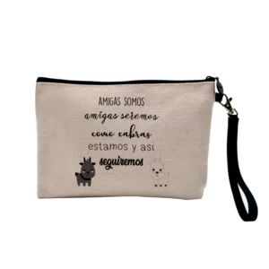 Neceser Lino - Amigas somos, amigas seremos, como cabras estamos y así seguiremos
