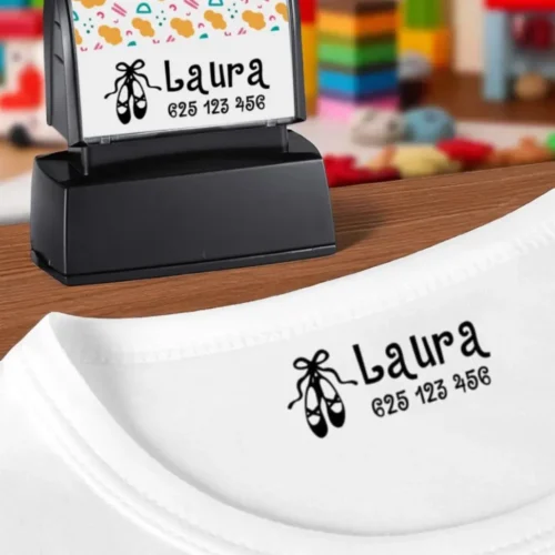 Sellos personalizados para marcar ropa