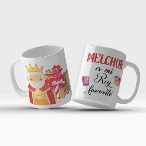 Taza Melchor es mi rey favorito