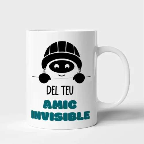 Taza Amic Invisible