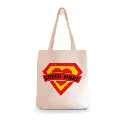 Tote Bag Super Mare Negro